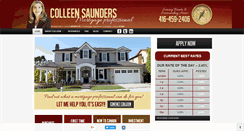 Desktop Screenshot of mortgagesbycolleen.ca